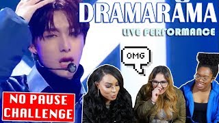 MONSTA X DRAMARAMA PERFORMANCE REACTION  NO PAUSE CHALLENGE  TIPSY KPOP [upl. by Josler]