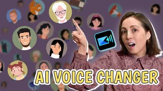 The AI Voice Changer with 100 Personalities  PowerDirector [upl. by Francisca]