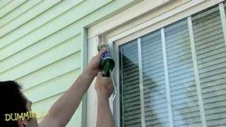 How to Caulk Windows For Dummies [upl. by Rexford810]