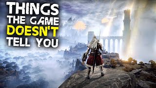 Elden Ring 10 Things The Game DOESNT TELL YOU [upl. by Ridan]