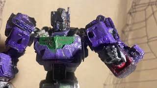 Gigawatt shattered glass Optimus Prime stop motion [upl. by Bergh]