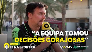 F1 na sport tv  T3  EP1 James Key em exclusivo [upl. by Sergu]