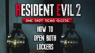 RESIDENT EVIL 2 3rd Floor Dial Lock Code [upl. by Droffilc]