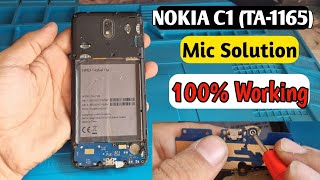 Nokia C1 TA1165 Mic Jumper SolutionNokia c1 mic Problm fix [upl. by Adamec]