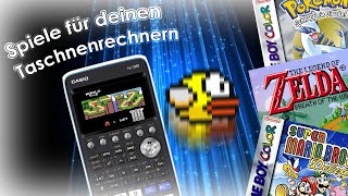 Spiele auf dem Taschenrechner Casio FXCG50 installieren [upl. by Ennasus]