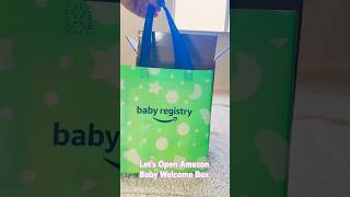 Unboxing Amazon Baby Welcome Box 2024  Newbies  Welcome kit  Baby Registry  Amazon [upl. by Naesad899]