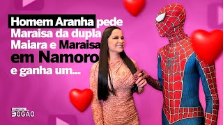 HOMEM ARANHA DA CARRETA DO DOGÃO PEDE MARAISA EM NAMORO DOGÃO ENTREVISTA MAIARA E MARAISA [upl. by Isteb]