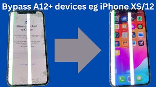 Bypass A12 iPhone and iPad with iRemove tools on windows [upl. by Ainafets]