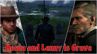 RDR2 Hosea and Lenny is Grave and when they are killed Ultra HD PhotoRealistic 2160p60 [upl. by Mixam]