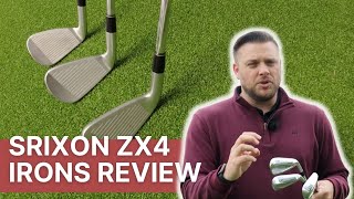 SRIXON ZX4 IRONS REVIEW [upl. by Annavaig]