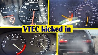 Best of Honda VTEC Turbo  Type R Acceleration amp Sound  Compilation vtec kicked in yo [upl. by Gretta]