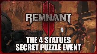 Remnant 2  4 Statues Secret Puzzle Weeping Angels Easter Egg [upl. by Nodnas]