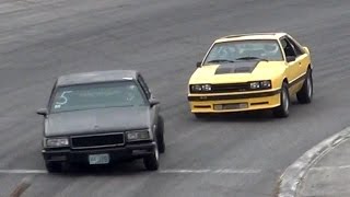 Spectator Drags at Oxford Plains Speedway 9202014 [upl. by Berkow]