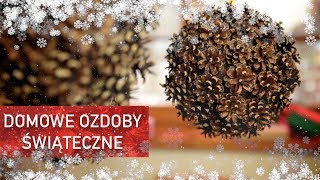 Domowe ozdoby świąteczne cz1  Ula Pedantula 29 [upl. by Ynnaej629]