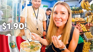 Peruvian Food Tour Lima’s BEST Food Tour [upl. by Ekal]