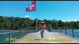 ST PETERS ISLAND ERLACH SWITZRLAND [upl. by Orian]