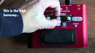 Boss ve2 with violin  harmonizer amp effects [upl. by Horan]