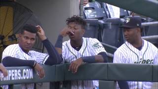 Ronald Acuña Jr makes Gwinnett Stripers home debut [upl. by Adnowal]