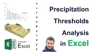 How to Produce Precipitation Thresholds Using Excel Only [upl. by Tarrsus]