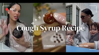 Nara Smith’s cough syrup recipe [upl. by Tabbi]