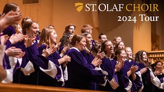 Experience the St Olaf Choir Live • 2024 Tour of the Southeast and Colorado [upl. by Layol]