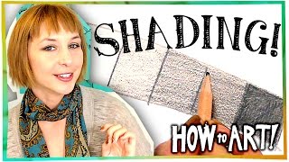 HOW TO ART  How to Shade with Pencil [upl. by Hteb]