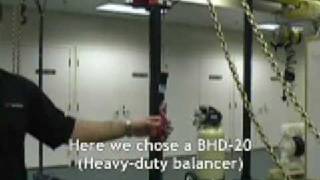 Ingersoll Rand Gravity Free Spring Balancer [upl. by Richards]