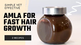 Amla for Hair Growth  Amla Oil [upl. by Euqinue]