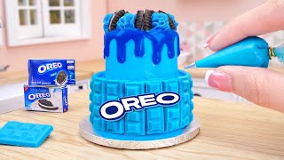 Best of Miniature OREO Chocolate Cake Decorating in Real Mini Kitchen  ASMR Miniature Cooking Food [upl. by Nevyar550]