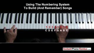 Part 2 Chord secrets for learning beginning piano fast to play hundreds of songs instantly [upl. by Ettenotna]