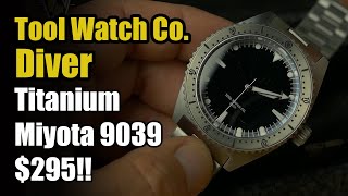 Tool Watch Co  DIVER  Unboxing and first impressions [upl. by Zampino]