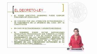 Diferencia entre Decreto Ley y Decreto Legislativo  24128  UPV [upl. by Candra]