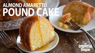 How to Make Almond Amaretto Pound Cake [upl. by Kiraa]