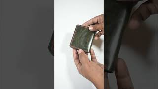 Making Leather Cardholder handmade leathergoods [upl. by Vacla]