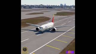 Iberia Airlines B777 Landing at Miami Airport [upl. by Aisats]