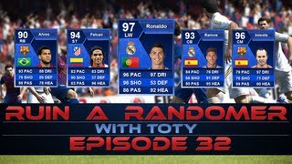 FIFA 13 Ultimate Team Episode 32  Ruin a Randomer  Full Team of the Year [upl. by Nnylirret215]