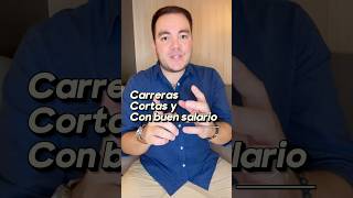 Carreras cortas y con buenos salarios opciones para ti eeuu estudio carrera proposito laboral [upl. by Noiro804]