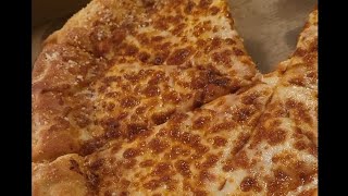 Little Caesars Crazy Bread stuffed crust pizza was kinda fire no carp [upl. by Maretz]