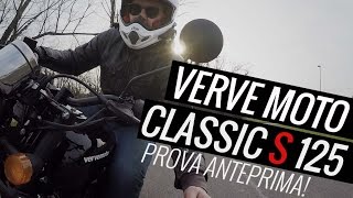 Verve Moto 125 Classic S la prova di Motoreetto [upl. by Gillead913]