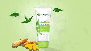 Garnier Face Wash Advertisement garnierfacewash Prouct skincare facialforglowingskin [upl. by Aiekam]