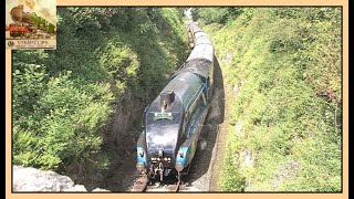 Dramatic Rescue of The Torbay Express 4464 60019 Bittern 19th Aug 2012 [upl. by Aisnetroh]