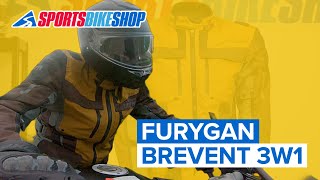 Furygan Brevent 3W1 textile motorcycle jacket review  Sportsbikeshop [upl. by Henriette]