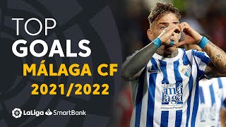 TOP 10 GOLES Málaga CF LaLiga SmartBank 20212022 [upl. by Seena]