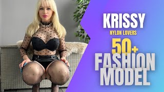 Krissy Secrets to Ageless Beauty Fashionista Tips for 50  Embrace Fabulous Over 50 [upl. by Ahsyekal]