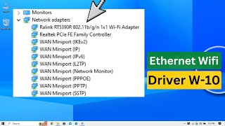 How to Install Realtek Ethernet amp Wifi Driver on Windows 1011 2024 Update [upl. by Hajidak]