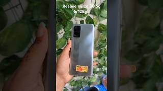 realme Narzo 30 5G 128 GB 6 GB RAMINDIAN UNIT NEAT CONDITION DUAL SIMLOW PRICE Rs 8200 [upl. by Roswald174]