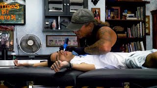 Maui Rapper Gets His Face Tattooed MOM GONNA FREAK OUT [upl. by Sila118]