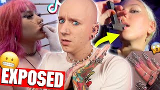 Terrible Piercing Studio EXPOSED  New TikTok Piercing Fails 29  Roly [upl. by Leong]