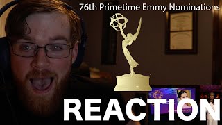 76th Primetime Emmy Nominations Reaction 2024 [upl. by Nanaek]