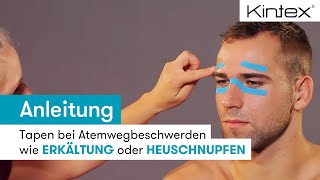 Tapen bei Atemwegsbeschwerden  Kintex® Anleitung zum Kinesiologie Tapen [upl. by Tricia]